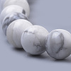 Natural Howlite Beads Strands X-G-S259-47-6mm-3