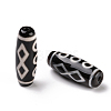 Tibetan Style dZi Beads TDZI-E004-22-1