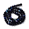 Opaque Glass Beads Strands EGLA-A035-P8mm-L18-2