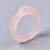 Transparent Resin Finger Rings RJEW-T013-001-B02-6