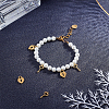 304 Stainless Steel Charms STAS-UN0012-02G-2