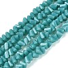 Opaque Glass Beads Strands GLAA-N019-3mm-19-1