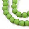Opaque Glass Beads Strands X-GLAA-T032-P4mm-MD06-2