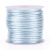 Nylon Satin Rattail Cords NWIR-L006-1mm-25-1