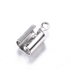 Tarnish Resistant 304 Stainless Steel Cord End STAS-K124-13P-2