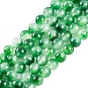 Natural Malaysia Jade Beads Strands G-A146-8mm-C-M-2