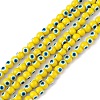 Baking Paint Glass Beads DGLA-C001-02B-1