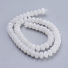 Natural White Jade Beads Strands G-P354-18-8x5mm-2