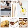Bamboo Cooking Tongs AJEW-WH0270-205-6