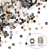 8/0 Glass Seed Beads SEED-NB0001-12A-3mm-2