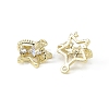 Alloy Micro Pave Clear Cubic Zirconia Pendants FIND-H024-16G-2