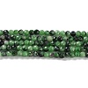 Natural Ruby in Zoisite Beads Strands G-L587-A01-01-1