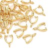 SHEGRACE Brass Ice Pick Pinch Bails XGRQ1U145-371G-1