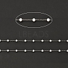 Glass Round Beaded Chains CHS-B003-04B-2