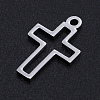 Non-Tarnish 201 Stainless Steel Laser Cut Pendants STAS-S105-T923-1-2
