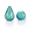 Transparent Handmade Blown Glass Globe Beads X-GLAA-T012-05-2