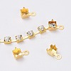 Brass Cup Chain Ends EC288-2G-3