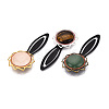 Alloy & Iron Bookmark Cabochon Settings PALLOY-N184-10S-5