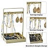 Iron Jewelry Display Stands with Trays ODIS-M005-01A-4