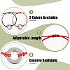 10Pcs 2 Colors Eco-Friendly Korean Waxed Polyester Braided Beaded Bracelets BJEW-DC00004-6