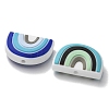 10Pcs 10 Styles Silicone Beads SIL-YW0001-05-2