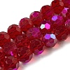 Electroplate Transparent Glass Beads Strands LS-EGLA-A035-T10mm-L07-1