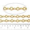 Twist Ring Brass Link Chains CHC-Q020-02G-3