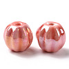 Handmade Pearlized Porcelain Beads PORC-G010-01F-3