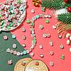 200Pcs Christmas Themes Handmade Polymer Clay Beads CLAY-CJ0001-95-6
