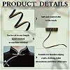 Polyester Satin Piping Ribbon OCOR-WH0091-32D-4