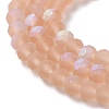 Imitation Jade Glass Beads Strands EGLA-A034-T3mm-MB21-4