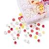 DIY Letter & Imitation Pearl & Heishi Beads Bracelet Making Kit DIY-YW0005-23E-4