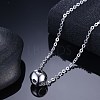 Trendy 925 Sterling Silver Pendant Necklaces BB30759-6