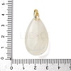 Natural Lemon Jade Pendants G-B188-01G-01-3