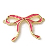 Brass Enamel Connector Charms KK-D098-01G-02-1