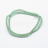 Electroplate Opaque Glass Beads Strands X-EGLA-J144-HR-B02-2