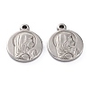 Non-Tarnish 304 Stainless Steel Pendants STAS-O143-04P-1