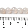Dyed & Heated Natural Agate Beads Strands G-P539-D01-03-5