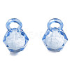 Transparent Acrylic Pendants MACR-S373-125-B10-2