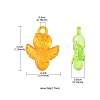 50g Transparent Acrylic Pendants TACR-YW0001-69-4