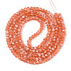Baking Paint Glass Beads Strands DGLA-N015-4mm-04-2