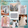 Polyester Tassel Lace Trim SRIB-WH0011-251A-02-6