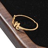 304 Stainless Steel Cuff Rings for Women RJEW-D285-01G-N-5