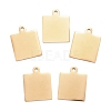 304 Stainless Steel Pendants STAS-I140-23B-G-3