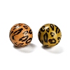 Printed Opaque Acrylic Beads SACR-F015-01A-2