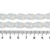 Electroplate Imitation Jade Glass Beads Strands LS-EGLA-N013-J6mm-D02-4