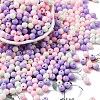 Opaque Acrylic Beads SACR-Q004-01I-1