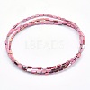 Electroplate Non-magnetic Synthetic Hematite Beads Strands G-L489-B02-2