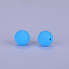 Round Silicone Focal Beads SI-JX0046A-14-2