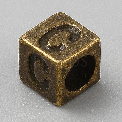 Tibetan Style Alloy European Beads LS-FIND-WH20009-45AB-C-1